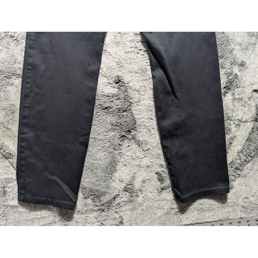 NYDJ Slightly Tapered Leg Jeans Women's Size 30 Black - Picture 11 of 12